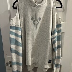 Star Wars Ahsoka cold shoulder logo Hoodie